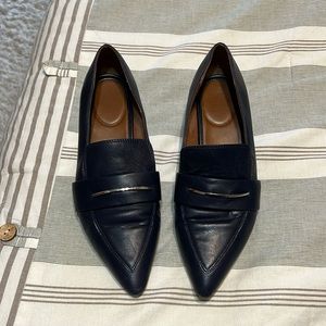 Franco Sarto Navy Loafers